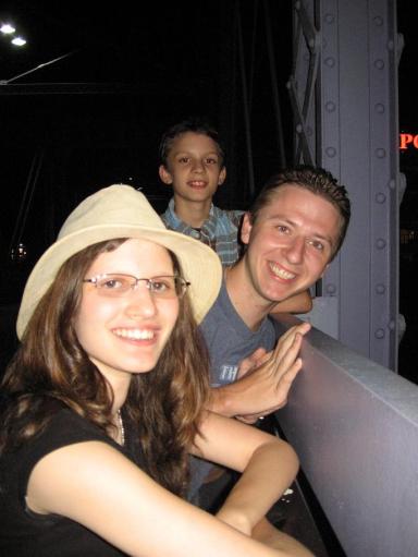 Rebekah, me and her younger brother