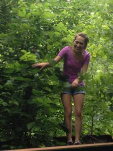 Then there's my dear friend Hannah with her rich heart, sweet nature who shares my affinity for the outdoors.